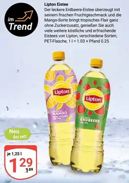 Globus Lipton Eistee Angebot