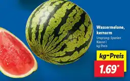 Lidl Wassermelone, kernarm Angebot