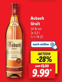 Lidl Asbach Uralt Angebot