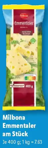 Lidl Milbona Emmentaler Angebot