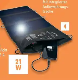 Lidl CRIVIT Faltbares Solar-Ladegerät Angebot
