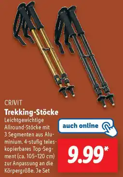 Lidl CRIVIT Trekking-Stöcke Angebot