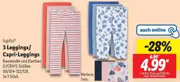 Lidl lupilu 3 Leggings/ Capri-Leggings Angebot