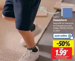 Lidl lupilu Sweatshorts Angebot