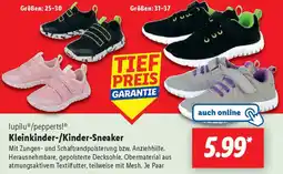 Lidl lupilu/pepperts! Kleinkinder-/Kinder-Sneaker Angebot
