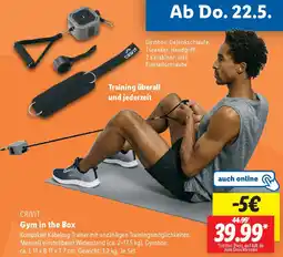 Lidl CRIVIT Gym in the Box Angebot