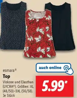 Lidl esmara Top Angebot