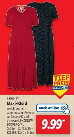 Lidl esmara Maxi-Kleid Angebot