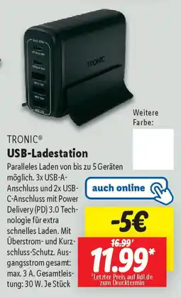 Lidl TRONIC USB-Ladestation Angebot