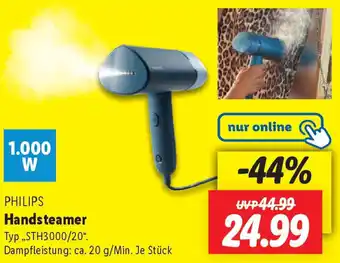 Lidl PHILIPS Handsteamer Angebot