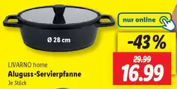 Lidl LIVARNO home Aluguss-Servierpfanne Angebot