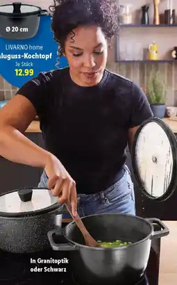 Lidl LIVARNO home Aluguss-Kochtopf Angebot