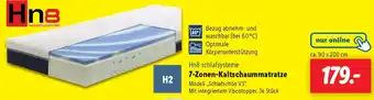 Lidl Hn8 schlafsysteme 7-Zonen-Kaltschaummatratze Angebot