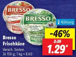 Lidl Bresso Frischkäse Angebot