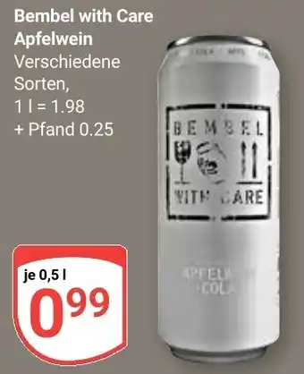 Globus Bembel with Care Apfelwein Angebot