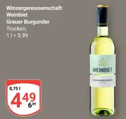 Globus Winzergenossenschaft Weinbiet Grauer Burgunder Angebot