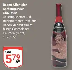 Globus Baden Affentaler Spätburgunder QbA Rosé Angebot