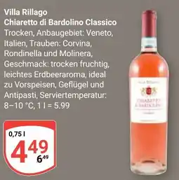 Globus Villa Rillago Chiaretto di Bardolino Classico Angebot