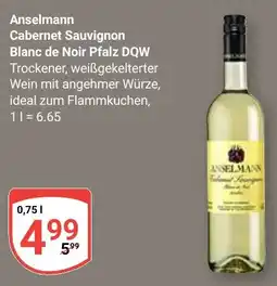 Globus Anselmann Cabernet Sauvignon Blanc de Noir Pfalz DQW Angebot