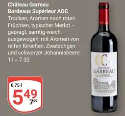 Globus Château Garreau Bordeaux Supérieur AOC Angebot