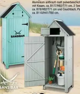 Ostermann Sansibar Garten Gerätehaus Roskilde Angebot