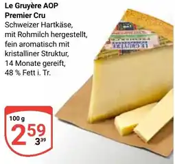 Globus Le Gruyère AOP Premier Cru Angebot