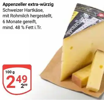 Globus Appenzeller extra-würzig Angebot