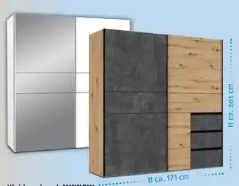 Trends Möbel Kleiderschrank Minnow Angebot