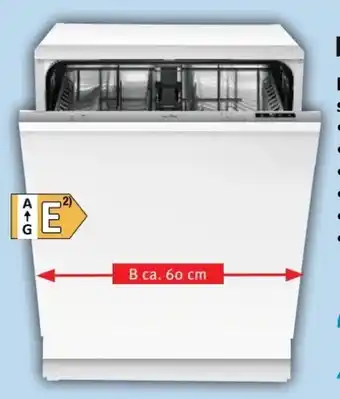 Trends Möbel Premiere Küchengeräte Einbau-Geschirrspüler 246804 Angebot