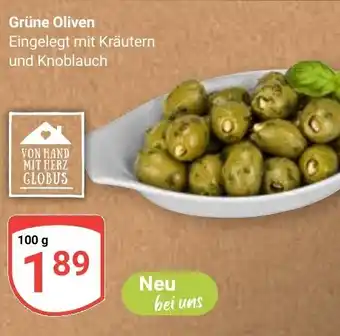 Globus Grüne Oliven Angebot
