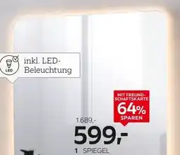 XXXLutz Dieter Knoll Badezimmerspiegel Pollock Trame Angebot