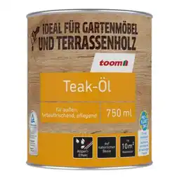 toom Baumarkt Toom Teak-Öl Angebot