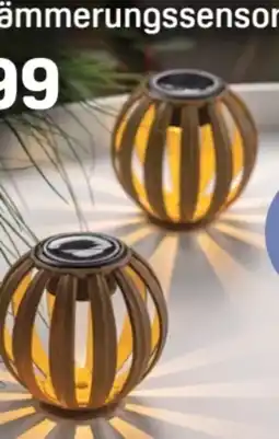 Rossmann LED Solar Mosaik Kugeln Angebot
