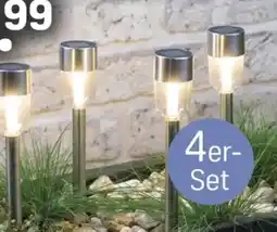 Rossmann Solar-Gartenleuchten-Set Angebot