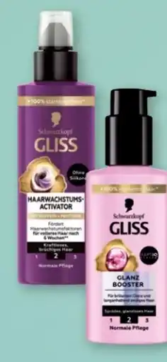 Rossmann Schwarzkopf Gliss Glanz Booster Angebot