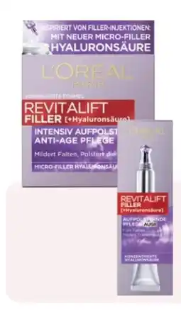 Rossmann L'Oréal Paris Revitalift Filler Tagespflege Angebot