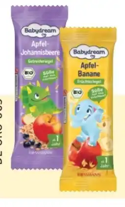 Rossmann Babydream Bio Früchteriegel Angebot