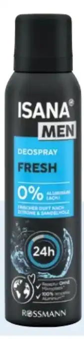Rossmann Isana Deospray Angebot