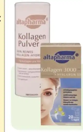 Rossmann Altapharma Kollagen Pulver Angebot