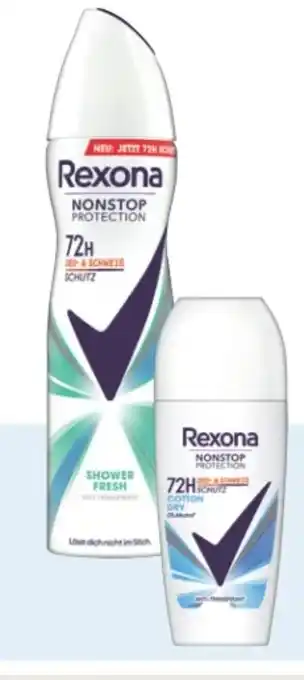 Rossmann Rexona Nonstop Protection Deospray Angebot