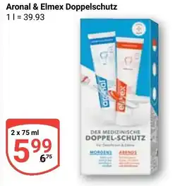 Globus Aronal & Elmex Doppelschutz Angebot