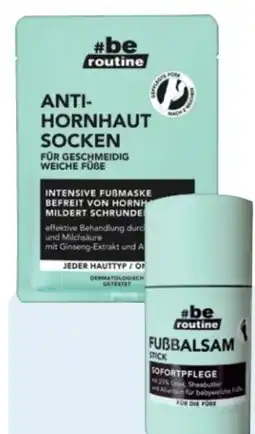 Rossmann b.e. Routine Anti-Hornhaut Socken Angebot