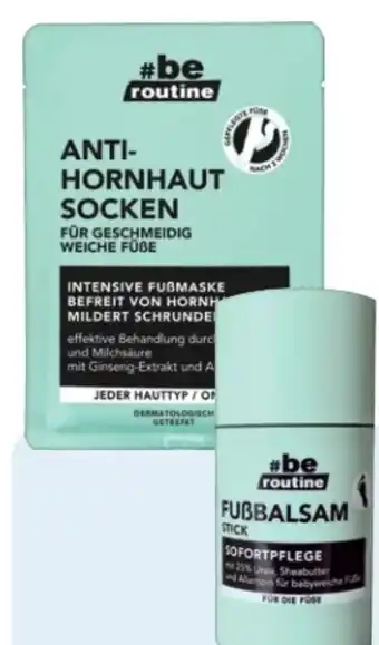 Rossmann b.e. Routine Anti-Hornhaut Socken Angebot