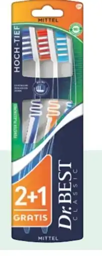 Rossmann Dr. Best Hoch Tief Zahnbürste Angebot