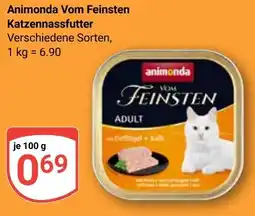Globus Animonda Vom Feinsten Katzennassfutter Angebot