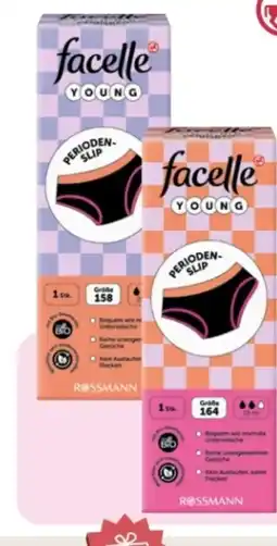 Rossmann Facelle Young Periodenslip Größe 158 Angebot