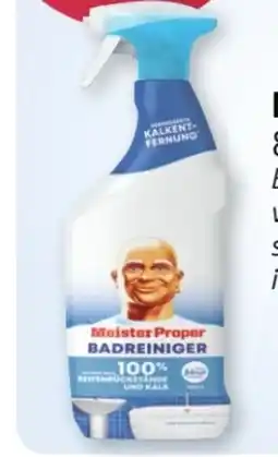 Rossmann Meister Proper Badreiniger Spray Angebot