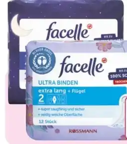 Rossmann Facelle Ultra-Binden Angebot