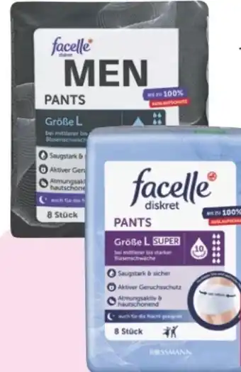 Rossmann Facelle Diskret Hygiene-Pants Men Angebot