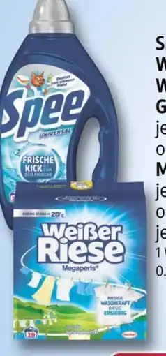 Rossmann Spee Waschmittel Gel Angebot